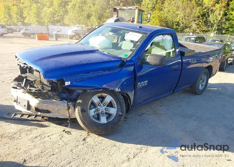 2019 Ram 1500 Classic Tradesman 4X2 8' Box from USA, damaged, VIN 3C6JR6DGXKG541132